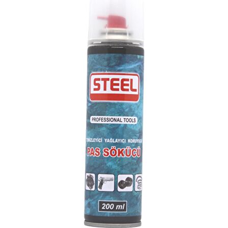 STEEL CK-3483 SPREY PAS SÖKÜCÜ 200ML (2818)