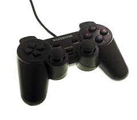 GAME JOYPAD PC ANALOG SİYAH OYUN KOLU PL-2596 (2818)