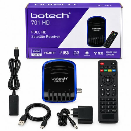 HD UYDU ALICISI FULL HD HDMI - USB - WİFİ PIKO-701 (2818)