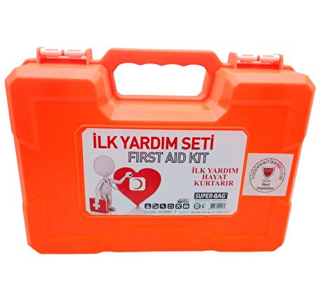 BÜYÜK İLK YARDIM SETİ FIRST AID KIT PLS.ÇANTALI (2818)