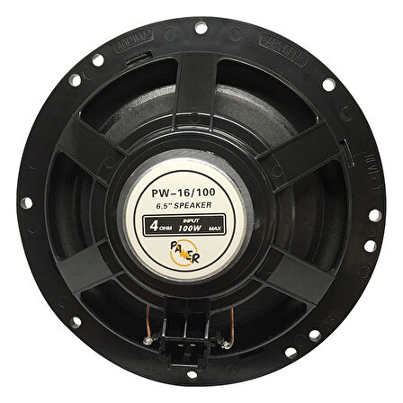 4 OHM 100 WATT 16 CM TEKLİ OTO HOPARLÖR (2818)