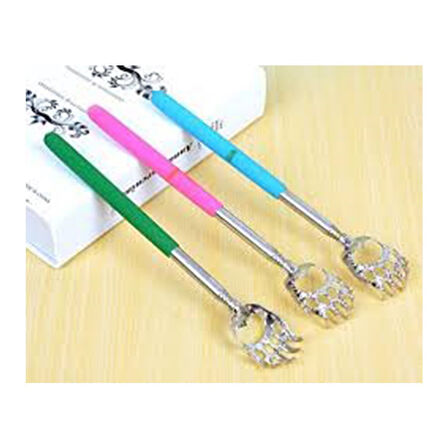 Pratik Kolay Teleskopik Metal Sırt Kaşıma Kaşağı Aleti Aparatı (2818)