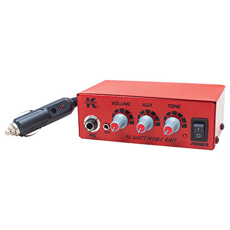 PAZARCI ANFİSİ 12 VOLT MİNİ-50 WATT (METAL KASA) -TDA 2003 LÜ PLENTY (2818)