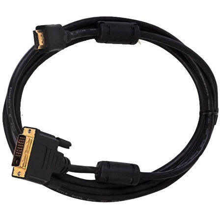 HDMI DVI KABLO 10 METRE NARITA DVI 24+1 MALE TO HDMI 19P MALE (2818)