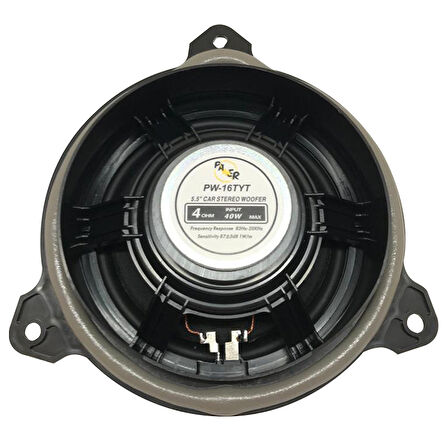 4 OHM 40 WATT 13 CM TOYOTA ARAÇLAR İÇİN TEKLİ OTO HOPARLÖR (2818)