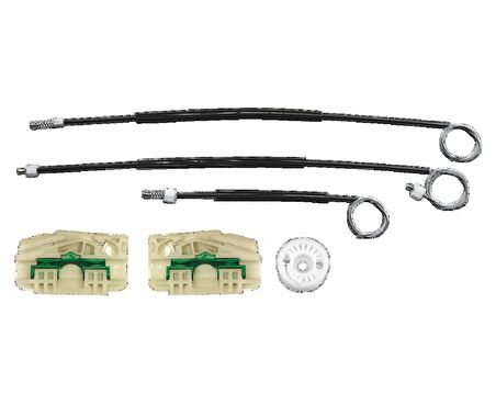 Kayoto Ibiza 2009-2014 Cam Kriko Teli Ön Sol Sağ Tamir Takımı KY20390T