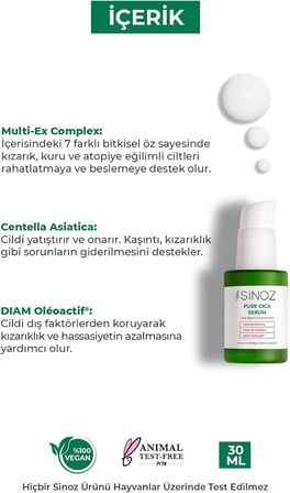 Pure Cica Ultra Onarıcı ve Besleyici Bakım Serumu 30 Ml