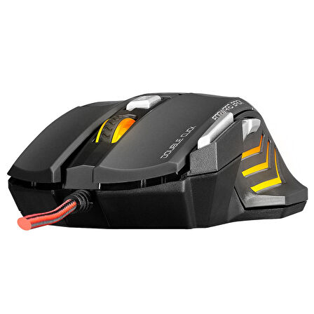 3600 Dpi 7 Tuşlu X7 Rainbow RGB LEDLİ Oyuncu Mouse 1.5 Metre Kablolu x7 Mouse