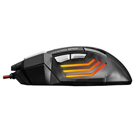 3600 Dpi 7 Tuşlu X7 Rainbow RGB LEDLİ Oyuncu Mouse 1.5 Metre Kablolu x7 Mouse