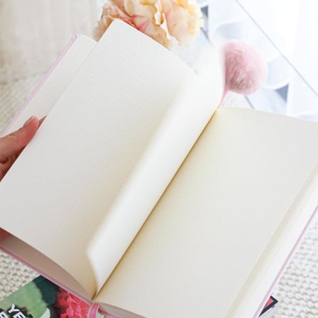 A5 Bullet Journal Noktalı Defter 140 gr. 80 Yaprak Lavender Mist
