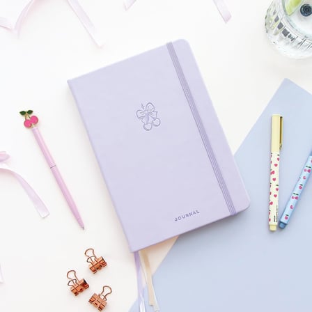 A5 Bullet Journal Noktalı Defter 140 gr. 80 Yaprak Lavender Mist