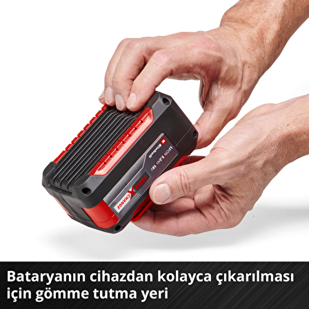 Original Einhell 5.2 Ah Plus Akü Power X-Change (Li-Ion Akü, 18 V, 5.2 Ah, Tüm Power X-Change cihazları ile uyumlu) - 4511437