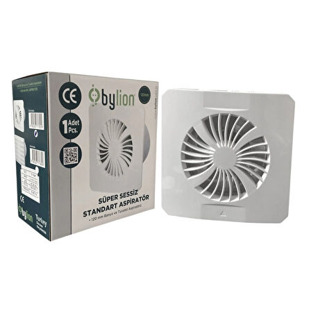 BYLİON BANYO-TUVALET ASPİRATÖR 120 MM ASP-120