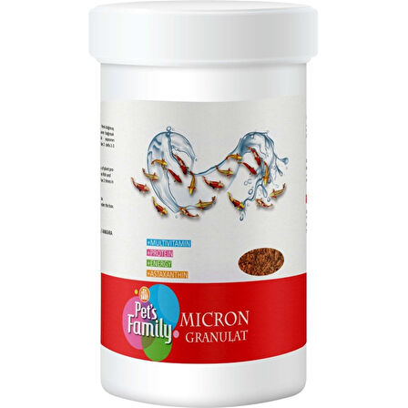 Pets Family Mıcron Granulat 100ml/50g