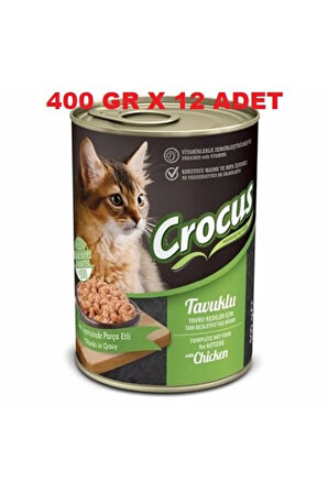 Yav. Kedi Tavuklu Yaş Mama 400g X 12