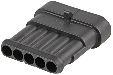 Te 3 Adet TE 282107-1 Otomotiv Konnektörü | 5 Pinli AMP Superseal 1.5mm Erkek Terminal Muhafazası