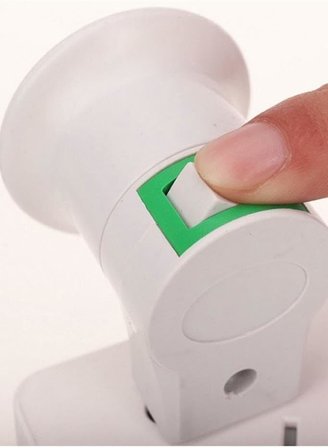 Açma Kapama Anahtarlı Duy Fişli + 1w Tasarruflu Renkli E27 Led Gece Lambası Kırmızı
