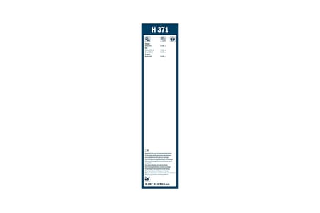 Rear Arka Silecek Peugeot Bipper (2008-2019), Citroen Nemo (2008-2019), Fiat Fiorino (2008-2021) [370 mm] H371 3397011953