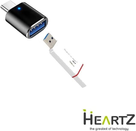 IŞIKLI OTG FLASH BELLEK USB TYPE C OKUYUCU ÇİPLİ BELLEK OKUYUCU VE DÖNÜŞTÜRÜCÜ (USB TYPE C OTG FLASH BELLEK HA-01)