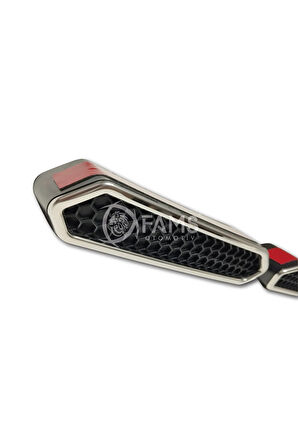 Renault Clio 4 2012> Egzoz Çerçevesi 2 Prç. P.Çelik+ ABS HB