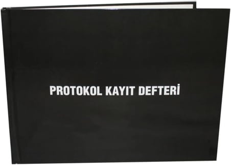 PROTOKOL KAYIT DEFTERİ 400 YAPRAK SERT KAPAKLI