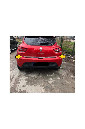 Renault Clio 4 Hb Krom Bagaj Alt Çıtası 2012-2018 P. Çelik