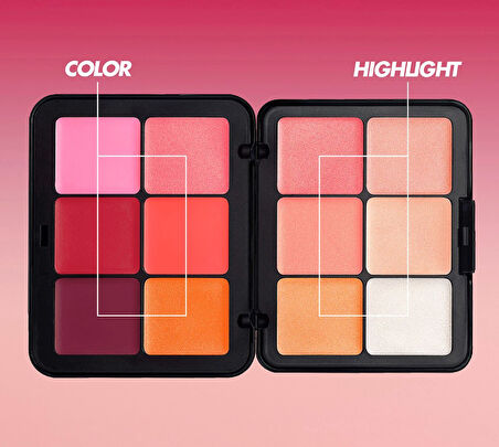 Make Up For Ever Hd Skin Blush & Glow - Krem Allık Ve Aydınlatıcı Paleti