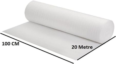 Rulo Şilte Tabak Arası Bardak Sarma Cam Sarma Şiltesi Taşınma Ambalaj Malzemesi 100cm X 20m