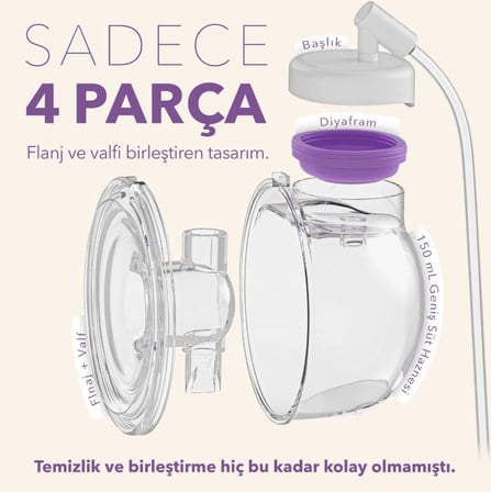 Eller Serbest Göğüs Pompası