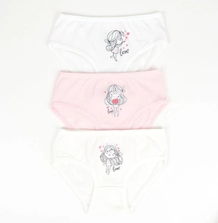 Kız 3lü Slip K128666 (tek adet fiyatıdır)