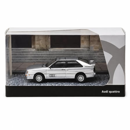 1/64 Model Araç Audi Quattro Silver - Schuco X