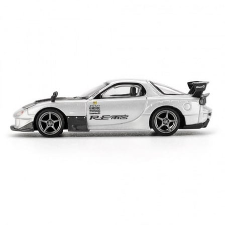 1/64 Mazda RX-7 RE-Amemiya Silver Metallic