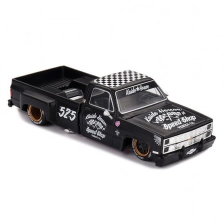 Model Araç x KaidoHouse 1/64 Chevrolet Silverado Dually Hot Rod V1