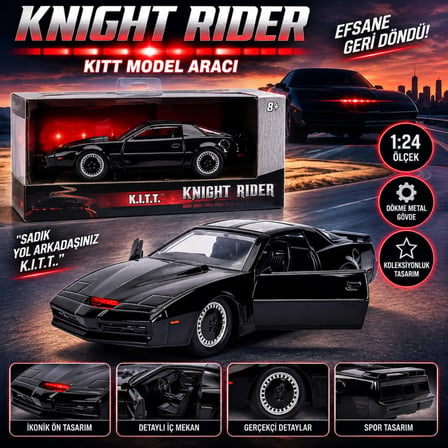 Knight Rider Kitt Model Aracı
