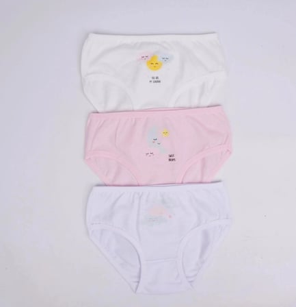 Kız 3lü Slip K128627 (tek adet fiyatıdır)