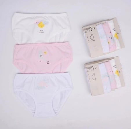 Kız 3lü Slip K128627 (tek adet fiyatıdır)