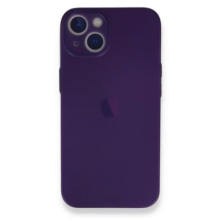 Apple iPhone 14 Plus Kılıf PP Ultra İnce Kapak - Mor