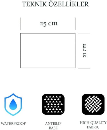 25x21 Cm Mini Ofis Mouse Pad