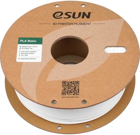 PLA Basic Beyaz Filament 1,75mm 1kg - bisiparisver, ESUN120