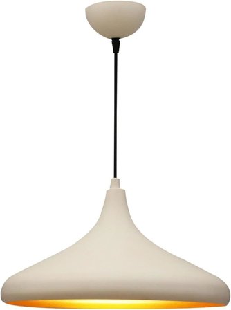 Retro Rustik Model Modern Metal Tekli Krem Sarkıt Avize Cafe Krem Tek Ebat 35 X 74 3506-Svm101Krem