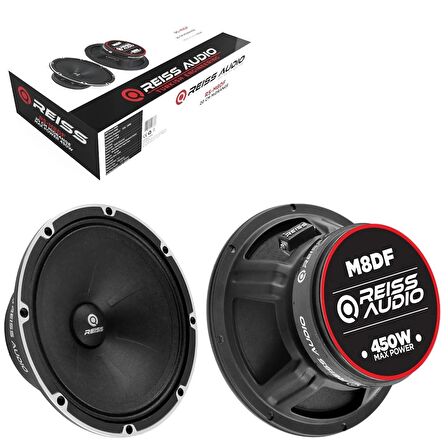 Reıss Audıo Rs-m8df Oto Midrange 20cm 450 Watt 2 Adet