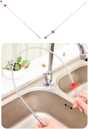 Deniz El Aletleri Lavabo Açma Sustası Paslanmaz Çelik Esnek 3 Metre