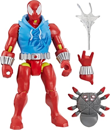 MixMashers Scarlet Spider Spider-Man Karıştır ve Eşleştir Aksiyon Figürü