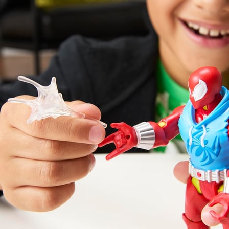 MixMashers Scarlet Spider Spider-Man Karıştır ve Eşleştir Aksiyon Figürü