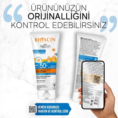 Hassas Ciltler İçin Çok Yüksek Korumalı Mineral Güneş Kremi Bebek 50 SPF 100 ml
