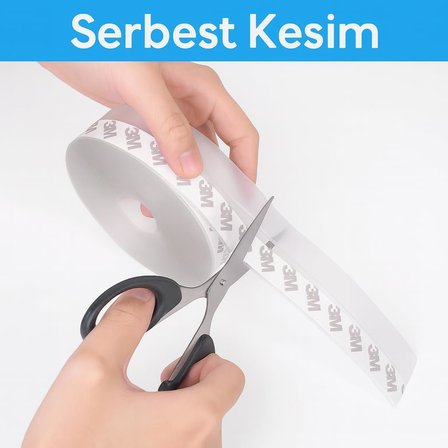 Kyrotech 5 Metre Kapı ve Pencere Bandı, Kendinden Yapışkanlı Şeffaf Silikon Fitil, PVC Kapı Pencere Contası, Duşakabin ve Cam İçin, Rüzgar, Toz, Böcek ve Ses Yalıtımı, Soğuk Geçirmez, 35 mm, ISO 9001