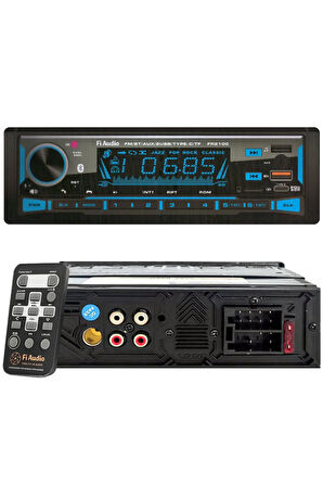 Fi Audio Fr-2100 Oto Teyp 4X50 Watt Bluetooth Carlive 2Xusb Type-C Sd Fm Aux Lucest Yeni