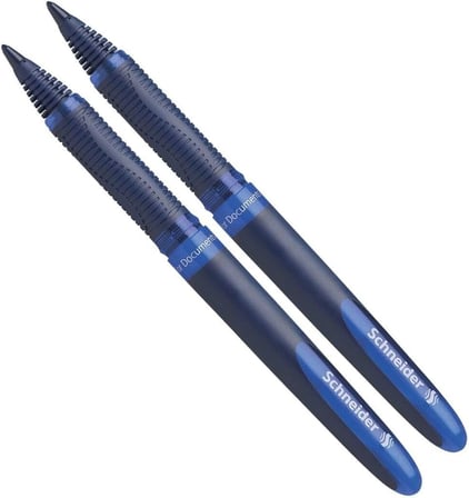 SCHNEIDER-One Business 0,6 Mm Roller Imza Kalemi Mavi 2 Adet