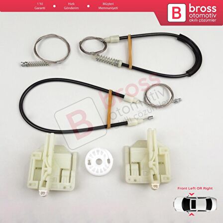 BMW 3 Serisi E90 E91 2004-2012 4/5 Kapı 51337140587 51337140588 İçin Ön Sağ veya Sol Cam Kriko Seti