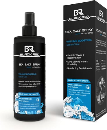 Saç Deniz Tuzu Spreyi - Sea Salt Spray Orta Tutuşlu Hacimlendirir Anti Uv Saç Şekillendirici
